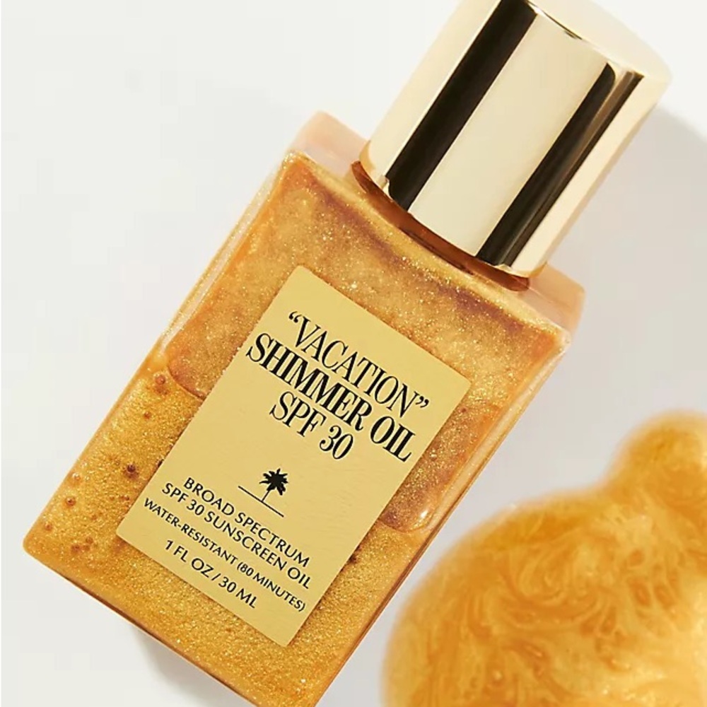 Vacation Shimmer Oil SPF 30 - Gold 1 Fl Oz